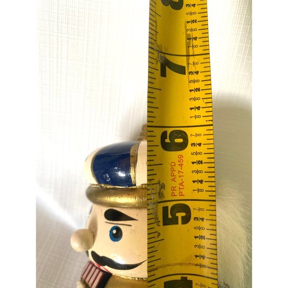 Vintage wooden Nutcracker Christmas Decor figurine Soldier 6" - Picture 7 of 7